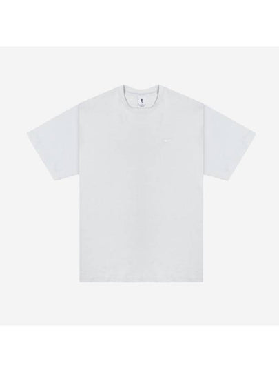 Solo Swoosh Short Sleeve T-shirt White - NIKE - BALAAN 2