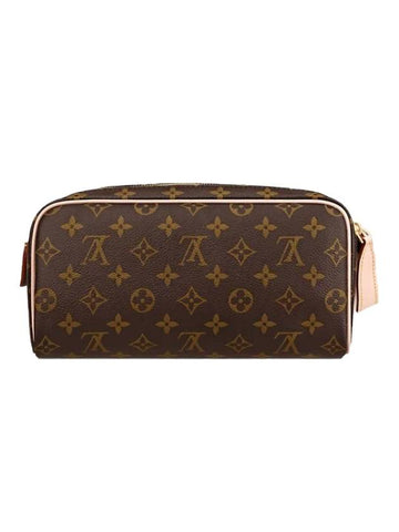 Dopp Kit Toilet Monogram Canvas Pouch Bag Brown - LOUIS VUITTON - BALAAN 1