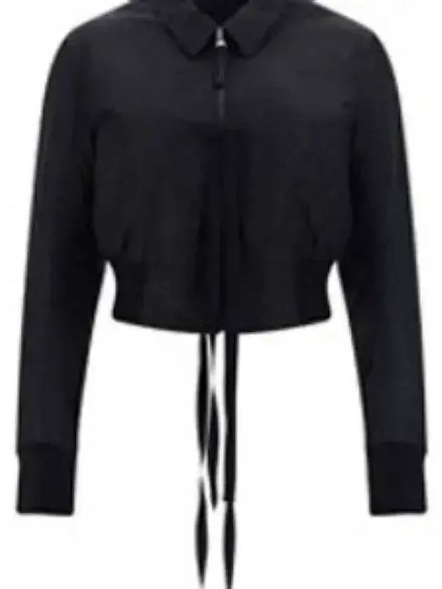 Classic Color Crop Bomber Jacket Black - MAISON MARGIELA - BALAAN 2