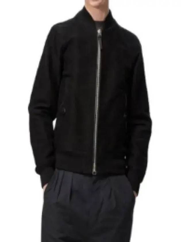 Men's Cotton Bomber Jacket Black - TOM FORD - BALAAN 2