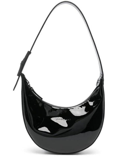 Le Roseau Essential S Hobo Shoulder Bag Black - LONGCHAMP - BALAAN 1