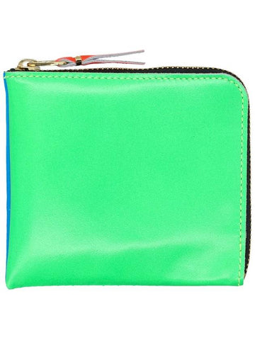 Super fluo small zip coin wallet - COMME DES GARCONS WALLET - BALAAN 1