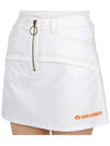 Women's Second Jersey Skirt White - HORN GARMENT - BALAAN 9