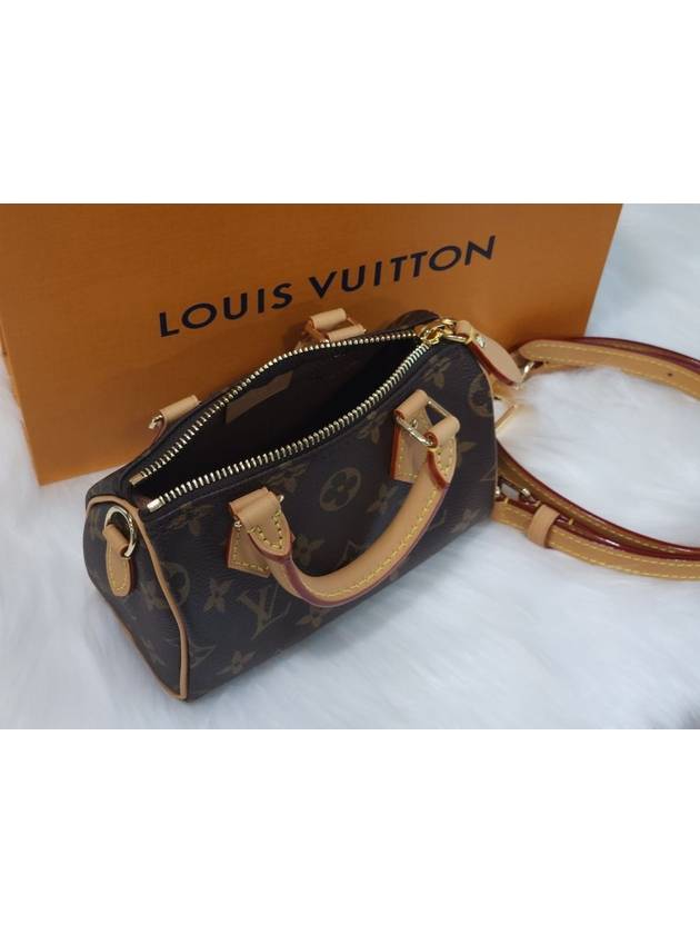 Nano Speedy Monogram Tote Bag Brown - LOUIS VUITTON - BALAAN 6