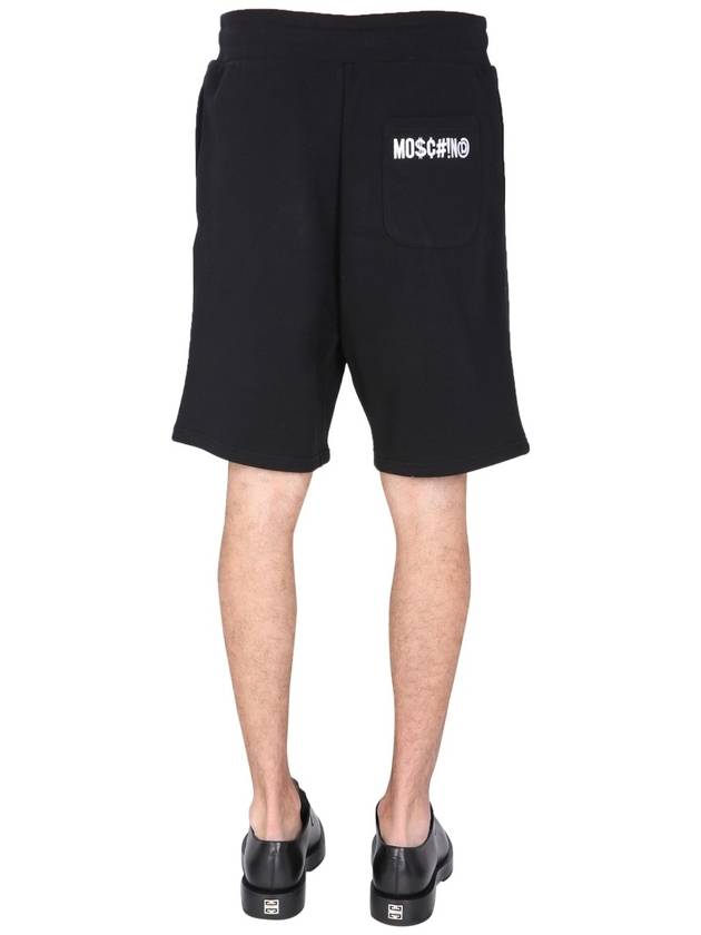 Bermuda WITH logo embroid 034970271555 B0040172261 - MOSCHINO - BALAAN 5