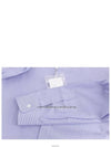 Backstitch Striped Long Sleeve Shirt Blue - MAISON MARGIELA - BALAAN.