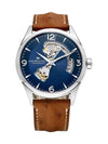 Jazzmaster Open Heart Automatic 42MM Watch Blue - HAMILTON - BALAAN 3