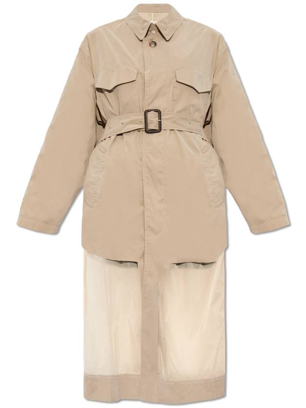 Belted Reversible Trench Coat Sand - MAISON MARGIELA - BALAAN 2