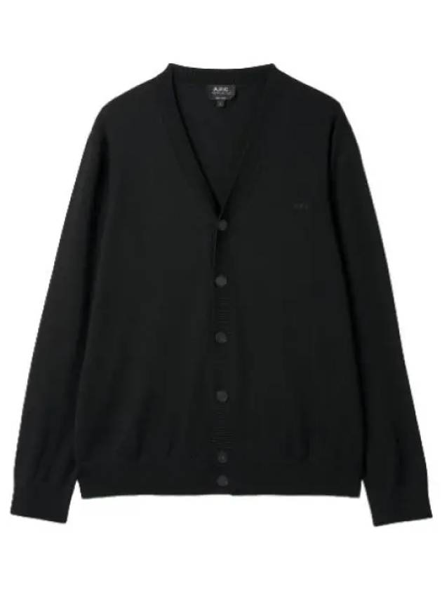 Joe logo cardigan black - A.P.C. - BALAAN 1