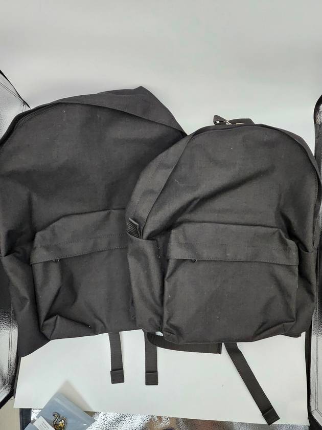 Homme Plus Oversized Nylon Medium Backpack Black - COMME DES GARCONS - BALAAN 2