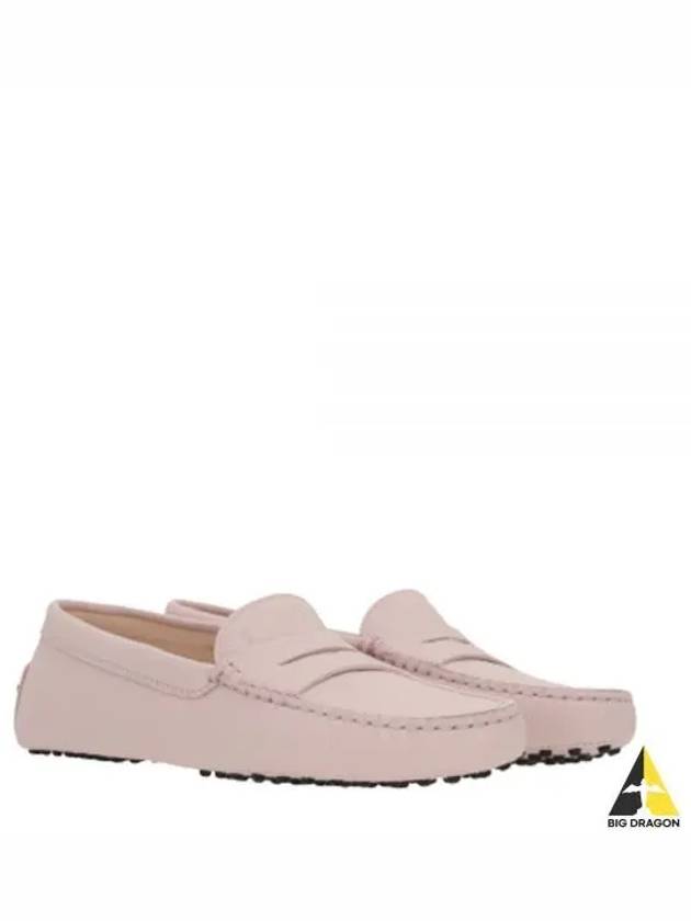 Women's Gommino Leather Driving Shoes Pink - TOD'S - BALAAN 2