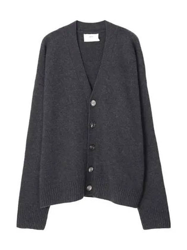 Wool Cashmere Cardigan - AMI - BALAAN 1