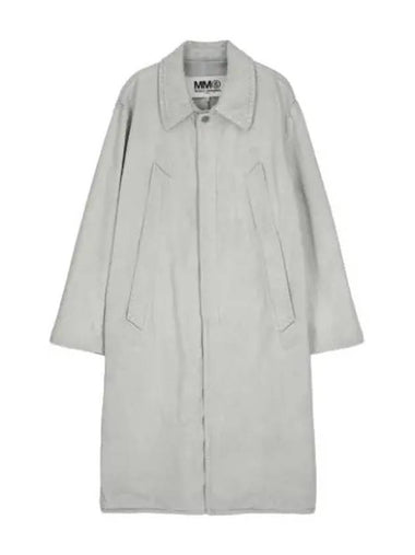 MM6 fluid trench coat white - MAISON MARGIELA - BALAAN 1