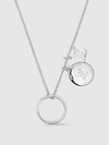 Monogram Charms Necklace Silver - LOUIS VUITTON - BALAAN 2