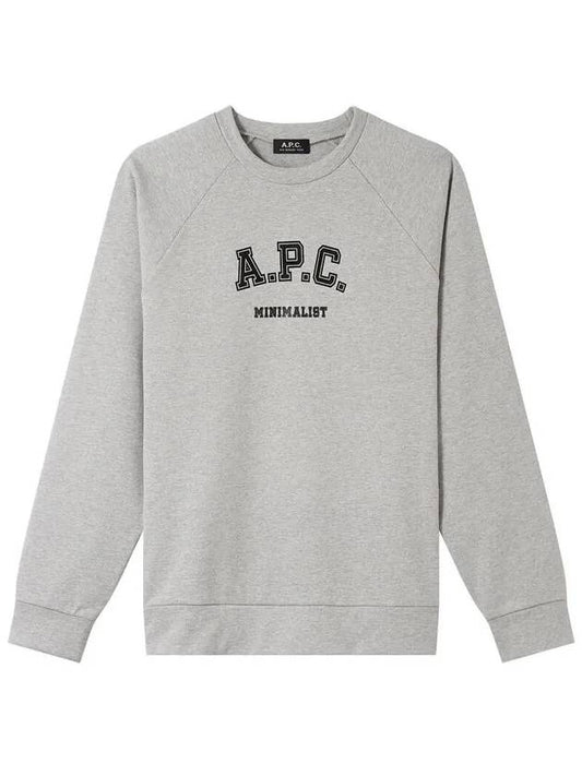 Women's Logo Sweatshirt Grey - A.P.C. - BALAAN 2