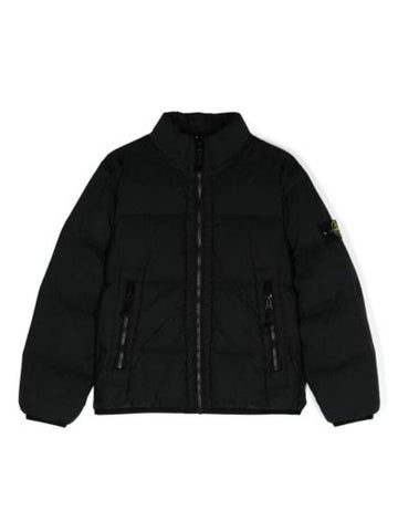 Kids Stone Island Padding 811640728 V0029 BLACK - STONE ISLAND - BALAAN 1