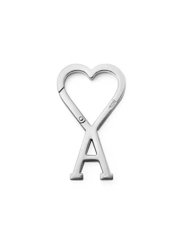 De Coeur Heart Logo Keyholder Silver - AMI - BALAAN 3