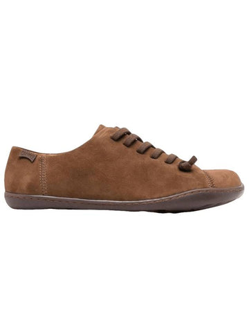 Peu Leather Low Top Sneakers Brown - CAMPER - BALAAN 1