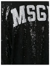 18FW back logo sequin dress 2541MDA82X 184706 99 - MSGM - BALAAN 5