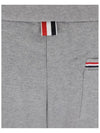 Men's RWB Striped Cotton Bermuda Shorts Grey - THOM BROWNE - BALAAN 5