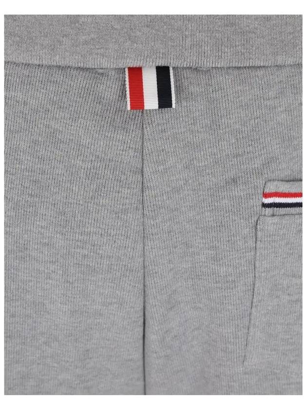 Men's RWB Striped Cotton Bermuda Shorts Grey - THOM BROWNE - BALAAN 5