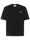 Alexandre Mattiussi Short Sleeve T-Shirt Black - AMI - BALAAN 2