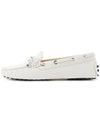 Women's Gommino Driving Shoes White - TOD'S - BALAAN 5