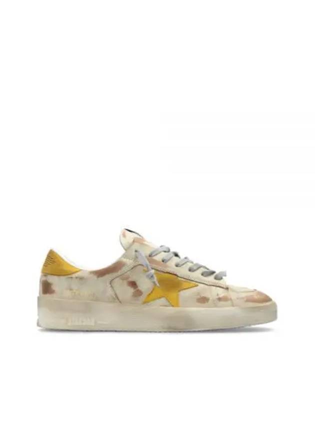 Stardan Leather Low Top Sneakers Off White - GOLDEN GOOSE - BALAAN 2