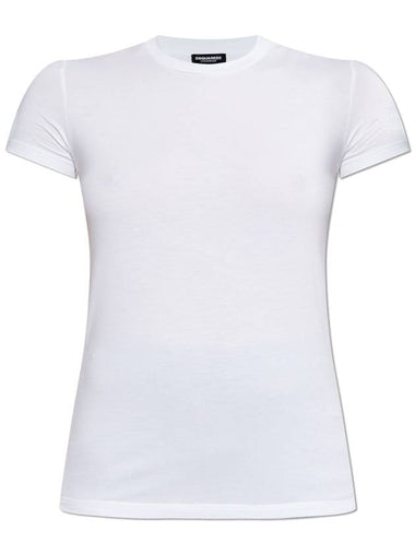 Dsquared2 T-shirt From The Underwear Collection, Women's, White - DSQUARED2 - BALAAN 1