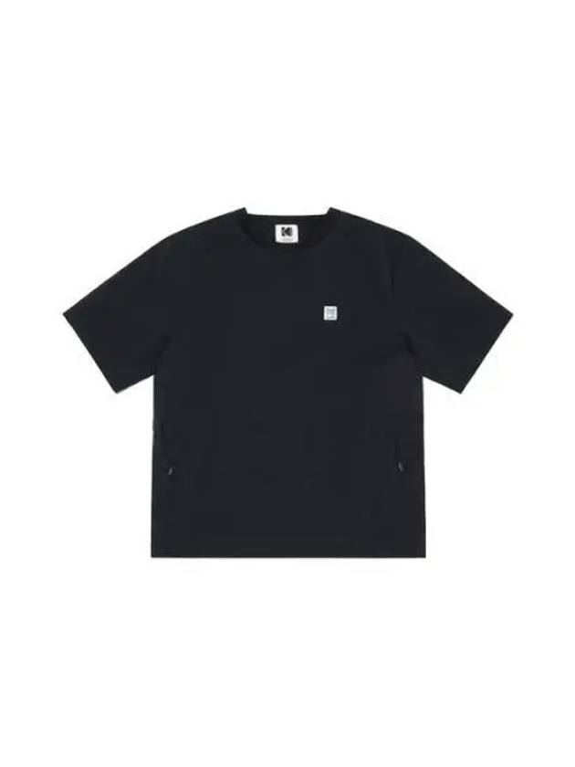 KODAK Apparel Chroma Breeze Woven Round Short Sleeve T Shirt BLACK - KODO - BALAAN 1