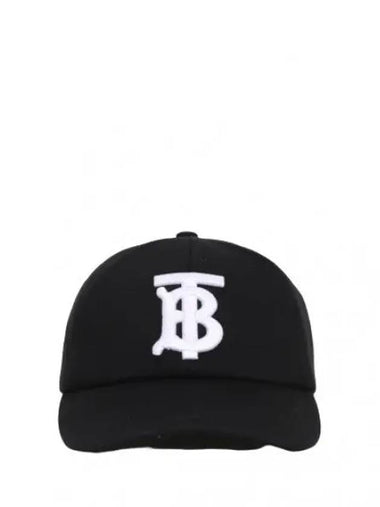 LOGO COTTON BASEBALL CAP - BURBERRY - BALAAN 1