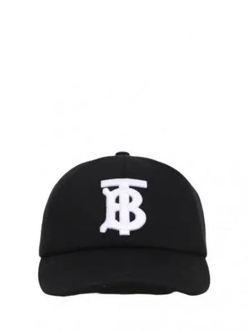 LOGO COTTON BASEBALL CAP HAT - BURBERRY - BALAAN 1