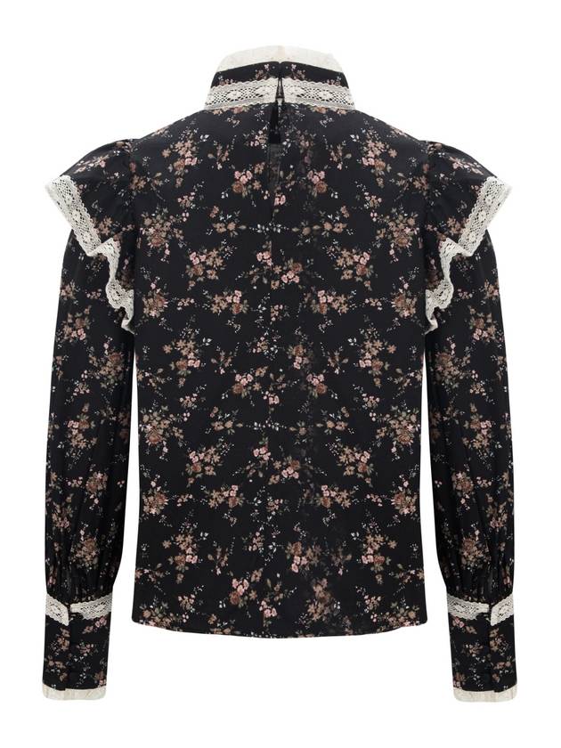 Lace trim Floral Blouse - NARU KANG - BALAAN 5