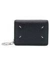 4 Stitch Keyring Card Wallet Black - MAISON MARGIELA - BALAAN 3