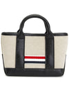 24FW tote bag UAG176AF0492 001 BLACK - THOM BROWNE - BALAAN 4