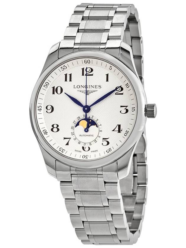 Master Stainless Steel Watch White - LONGINES - BALAAN 2