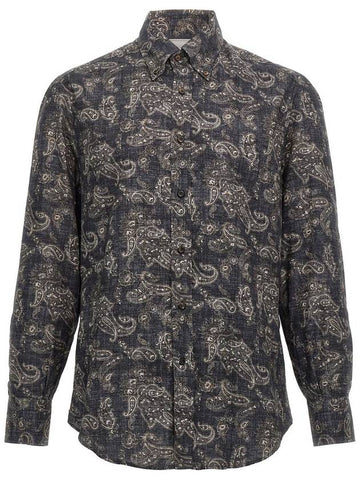 Brunello Cucinelli Paisley Shirt - BRUNELLO CUCINELLI - BALAAN 1