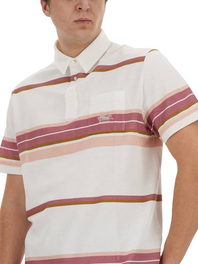 POLO SHIRT WITH PEGASUS EMBROIDERY - ETRO - BALAAN 3