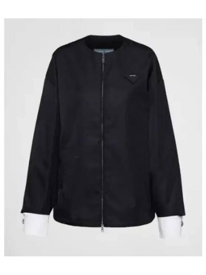 Re-Nylon Blouson Jacket Black - PRADA - BALAAN 2