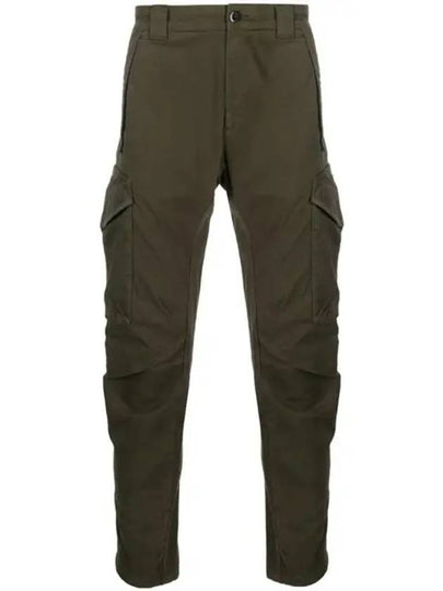 Lens Detail Panel Cargo Straight Pants Green - CP COMPANY - BALAAN 2