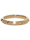 Women s Tiffany 18K 750 Rose Gold True Diamond 0 05ct 2 5mm Ring No 10 in Korea - TIFFANY & CO. - BALAAN 7