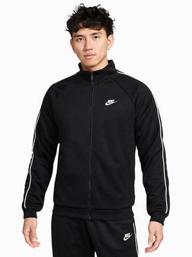 Jersey Zip up Jacket DX0671 010 Black MENS XL Asian Fit - NIKE - BALAAN 1