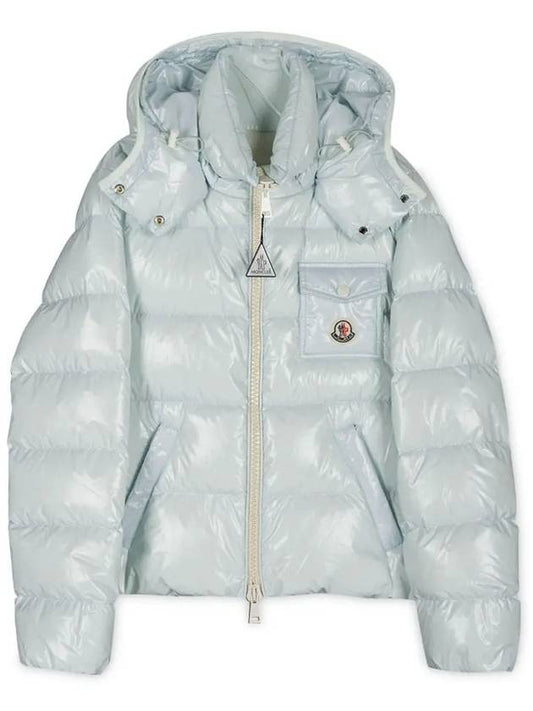 Women's Logo Patch Blue Padding 1A00002 597EU 71T - MONCLER - BALAAN 1