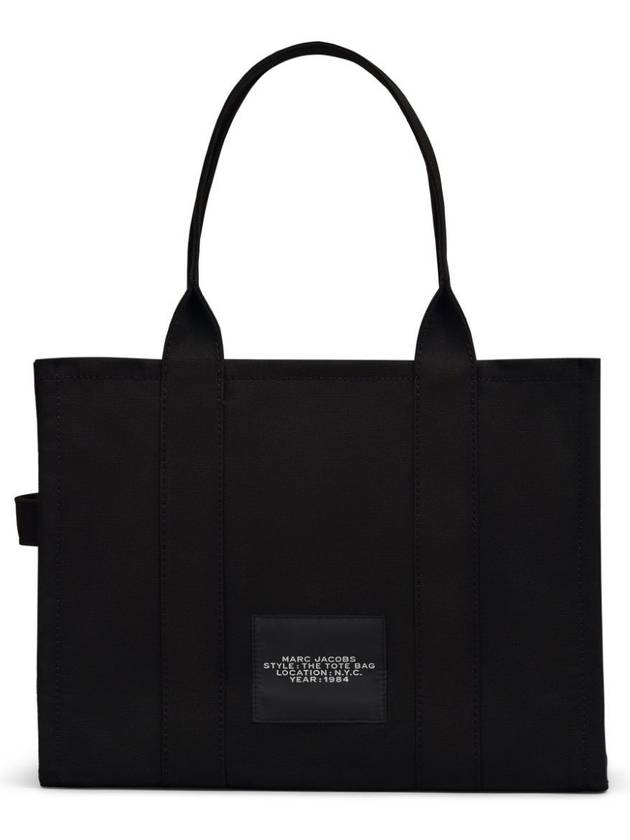 Signature Logo Tote Bag Black - MARC JACOBS - BALAAN 3