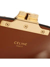 Teen Triomphe Canvas Cross Bag Tan - CELINE - BALAAN 6