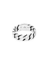 Interlocking G Enamel Ring Silver YBC701612002 - GUCCI - BALAAN 4