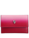 Envelope Skull Charm Card Wallet Red - ALEXANDER MCQUEEN - BALAAN 2