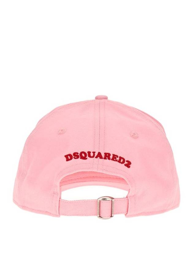 D2 logo embroidery cap hat BCW011905C00001 - DSQUARED2 - BALAAN 4