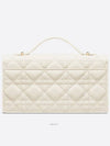 Miss Cannage Lambskin Mini Bag Latte - DIOR - BALAAN 3