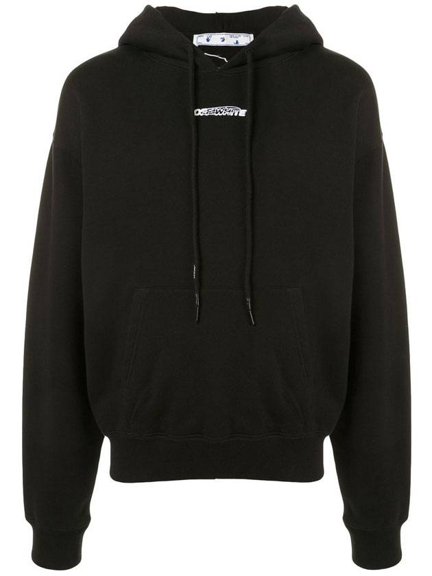 Barrel Worker Back Printing Hoodie Black - OFF WHITE - BALAAN 1